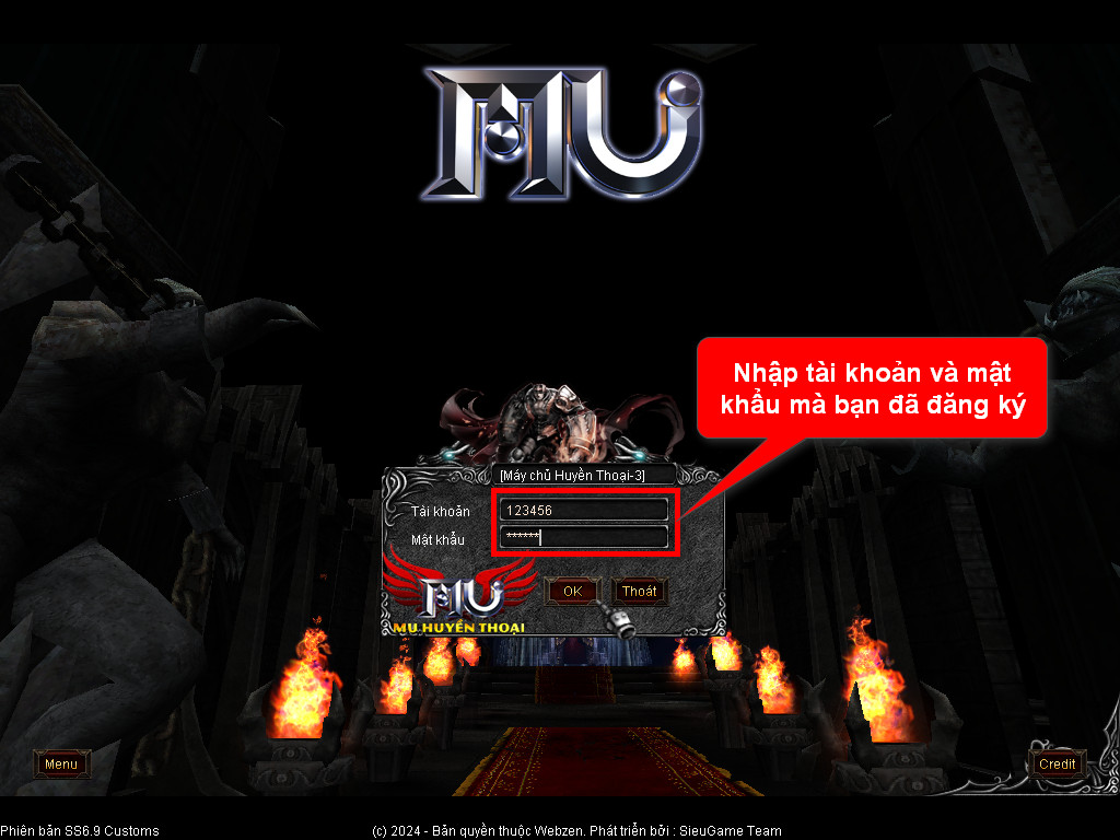 Chức năng chính của Game MU Uy Long